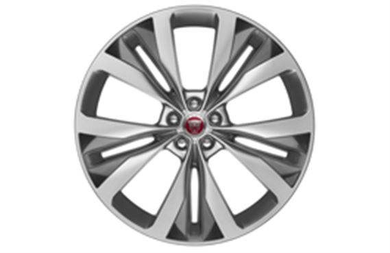 Легкосплавний колісний диск 22" STYLE 1020 SILVER WITH DARK INSERTS (37387)